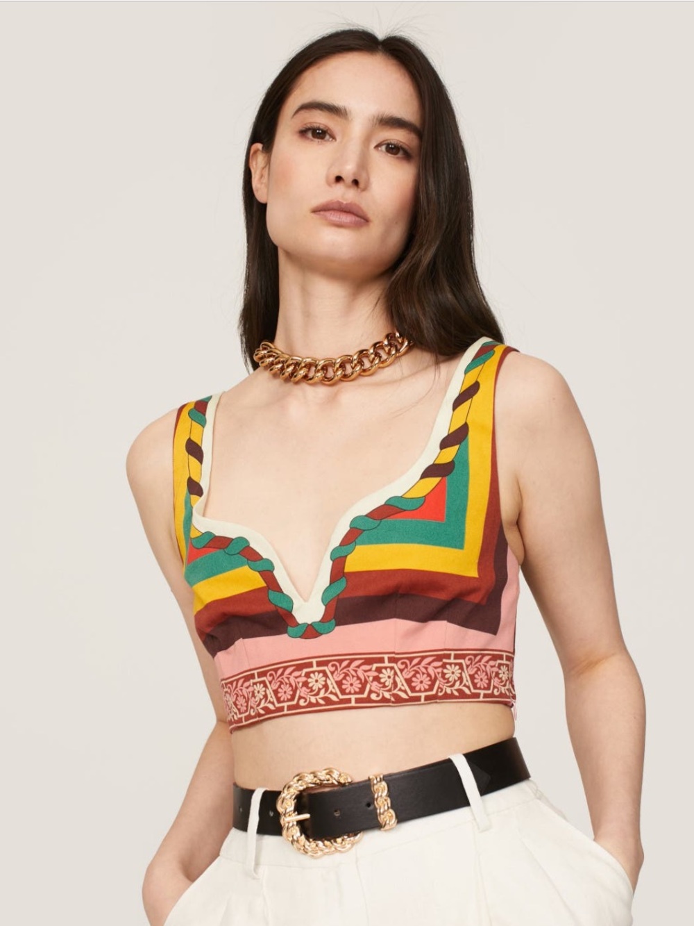 La Double J Baia Crop Top